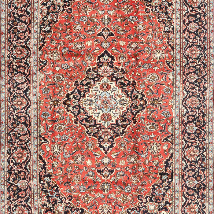 Traditional Brown Red Persian Rug, tr2992