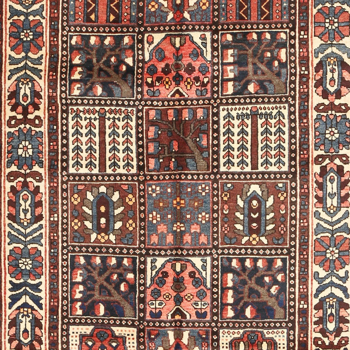 Traditional Light French Beige Brown Persian Rug, tr2994