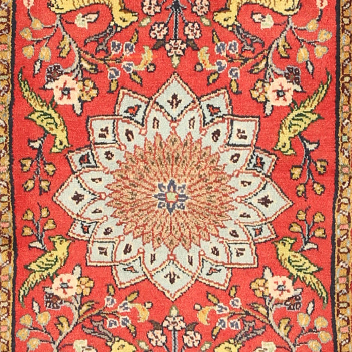 Machine Washable Traditional Sand Brown Rug, wshtr2996