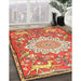 Machine Washable Traditional Sand Brown Rug in a Family Room, wshtr2996