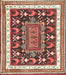 Traditional Fire Brick Red Animal Rug, tr2999