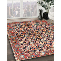 Traditional Brown Red Persian Rug, tr3003