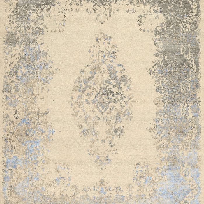 Machine Washable Traditional Light French Beige Brown Rug, wshtr3005