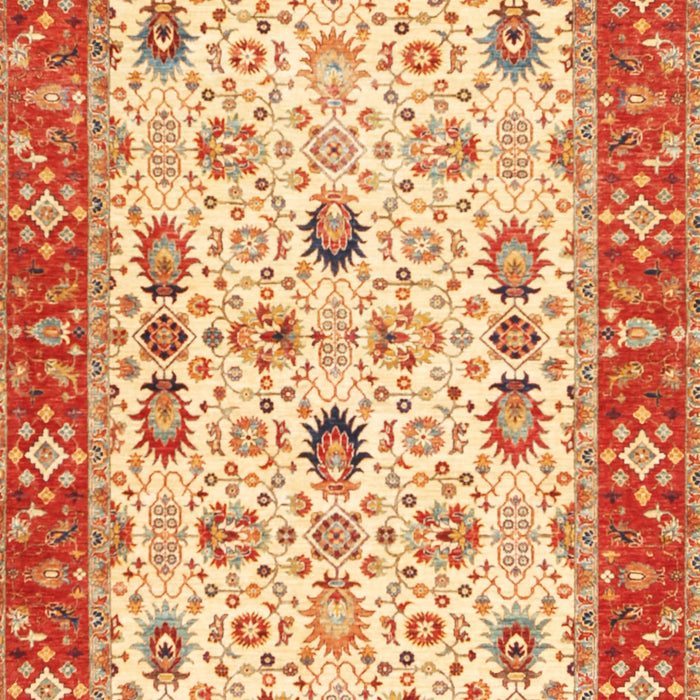 Machine Washable Traditional Fire Red Rug, wshtr3007