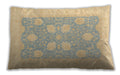 Traditional Classic Rectangular Brown Gold Lumbar Throw Pillow, 13 inch by 19 inch, lbtr3009