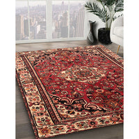 Traditional Saffron Red Persian Rug, tr300