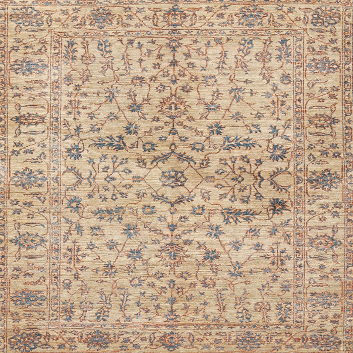 Square Traditional Brown Persian Rug, tr3014