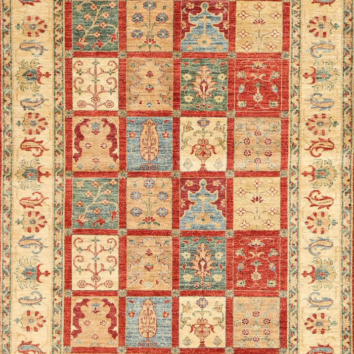 Traditional Chrome Gold Yellow Persian Rug, tr3015