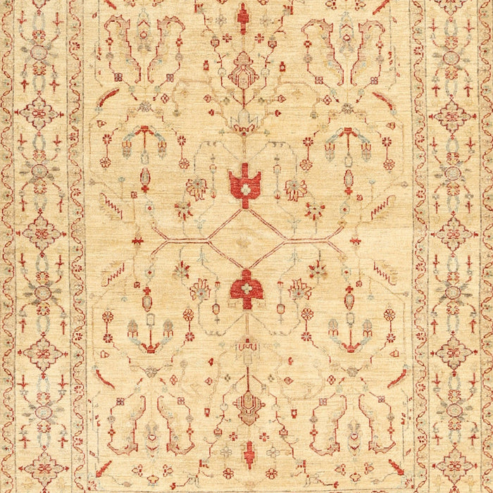 Traditional Mustard Yellow Persian Rug, tr3019