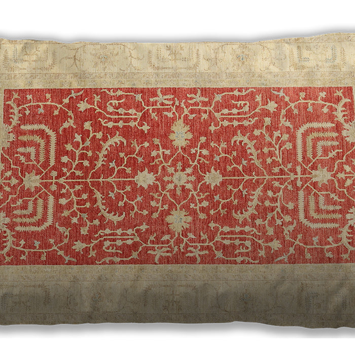 Traditional Classic Rectangular Sun Yellow Lumbar Throw Pillow, 13 inch by 19 inch, lbtr3021