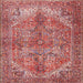 Square Traditional Pink Persian Rug, tr3024