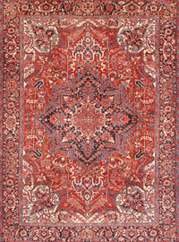 Machine Washable Traditional Light Copper Gold Rug, wshtr3027