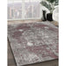 Machine Washable Traditional Rosy-Finch Purple Rug in a Family Room, wshtr3028