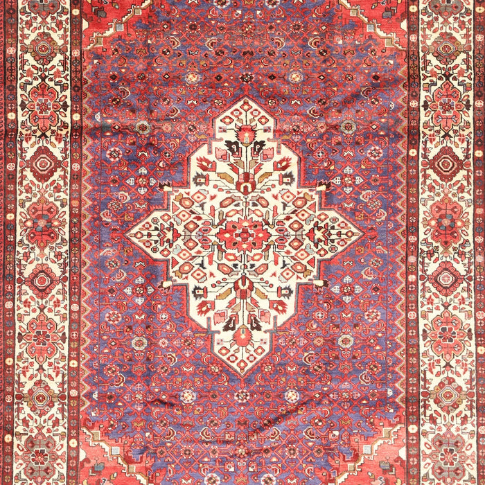 Machine Washable Traditional Red Rug, wshtr302
