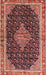 Traditional Saffron Red Medallion Rug, tr3034