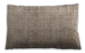 Traditional Classic Rectangular Dark Almond Brown Lumbar Throw Pillow, 13 inch by 19 inch, lbtr3036