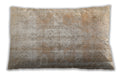 Traditional Classic Rectangular Desert Sand Beige Lumbar Throw Pillow, 13 inch by 19 inch, lbtr3037