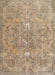 Machine Washable Traditional Brown Sugar Brown Rug, wshtr3038