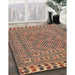 Machine Washable Traditional Sandy Brown Rug in a Family Room, wshtr3040