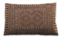 Traditional Classic Rectangular Sandy Brown Lumbar Throw Pillow, 13 inch by 19 inch, lbtr3040