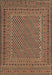 Traditional Brown Persian Rug, tr3041