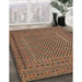 Machine Washable Traditional Peru Brown Rug in a Family Room, wshtr3041