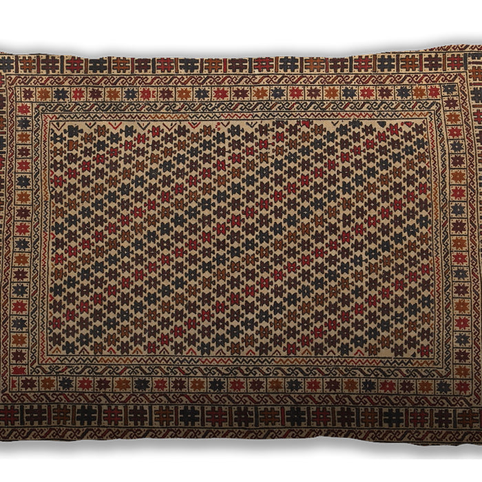 Traditional Classic Rectangular Peru Brown Lumbar Throw Pillow, 13 inch by 19 inch, lbtr3041