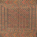 Square Traditional Sand Brown Persian Rug, tr3042