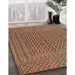 Machine Washable Traditional Sand Brown Rug in a Family Room, wshtr3042