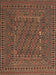 Traditional Bronze Brown Southwestern Rug, tr3045