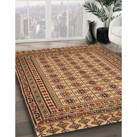 Traditional Orange Southwestern Rug, tr3046