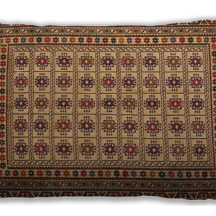 Traditional Classic Rectangular Orange Lumbar Throw Pillow, 13 inch by 19 inch, lbtr3046