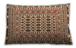 Traditional Classic Rectangular Dark Sienna Brown Lumbar Throw Pillow, 13 inch by 19 inch, lbtr3047
