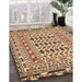 Machine Washable Traditional Dark Sienna Brown Rug in a Family Room, wshtr3047