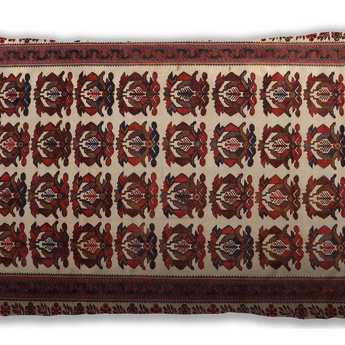 Traditional Classic Rectangular Tomato Red Lumbar Throw Pillow, 13 inch by 19 inch, lbtr3049