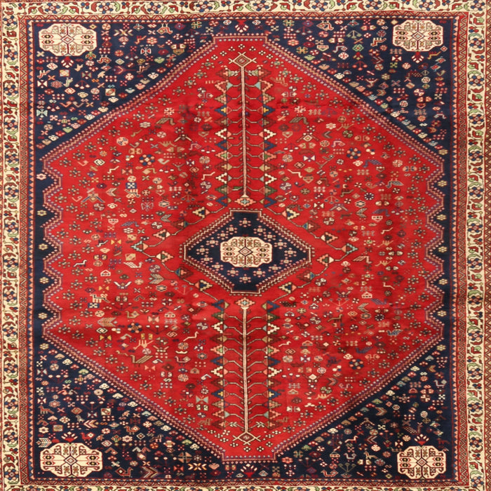 Square Traditional Red Persian Rug, tr3050