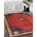 Traditional Red Persian Rug in Family Room, tr3050