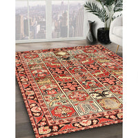 Traditional Sandy Brown Persian Rug, tr3053