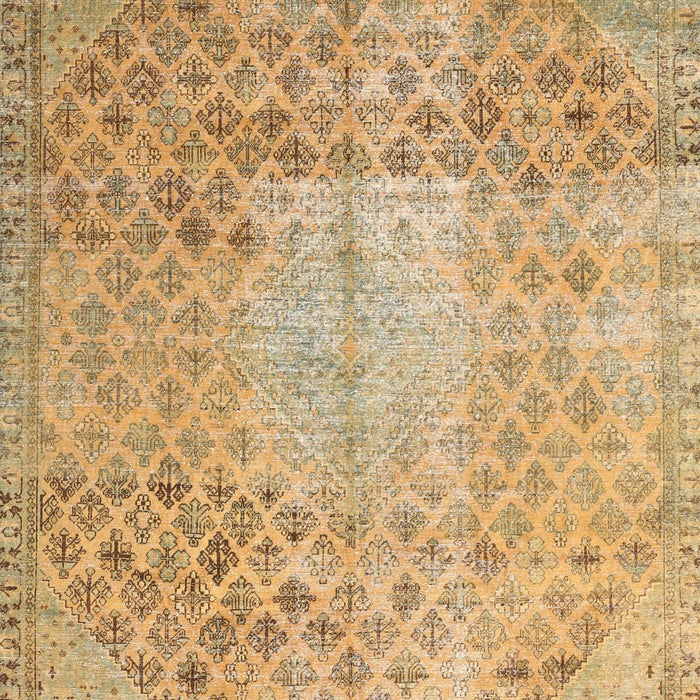Traditional Cinnamon Brown Persian Rug, tr3054