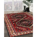 Machine Washable Traditional Brown Rug in a Family Room, wshtr3055