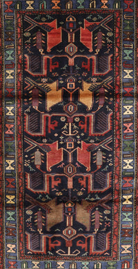 Machine Washable Traditional Brown Rug, wshtr3056