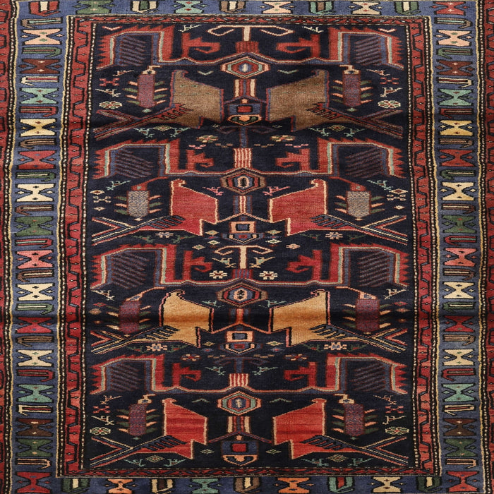 Round Machine Washable Traditional Brown Rug, wshtr3056