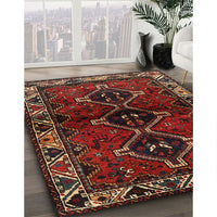 Traditional Sienna Brown Persian Rug, tr3057