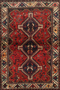 Machine Washable Traditional Sienna Brown Rug, wshtr3057