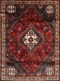 Machine Washable Traditional Brown Rug, wshtr3058