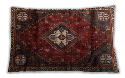 Traditional Classic Rectangular Brown Lumbar Throw Pillow, 13 inch by 19 inch, lbtr3058