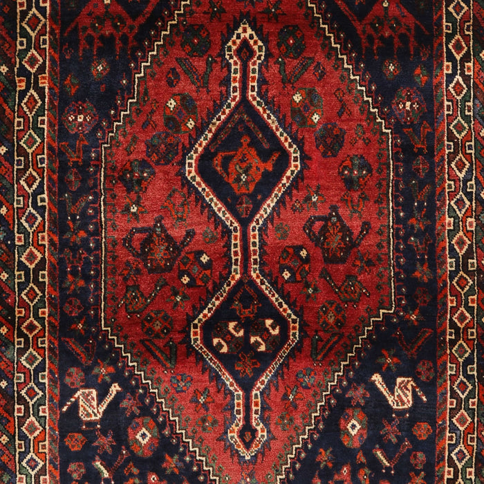 Machine Washable Traditional Sepia Brown Rug, wshtr3059