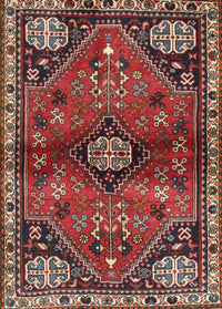 Machine Washable Traditional Dark Almond Brown Rug, wshtr3063