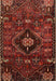 Traditional Chestnut Brown Persian Rug, tr3064