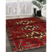 Machine Washable Traditional Tomato Red Rug in a Family Room, wshtr3065